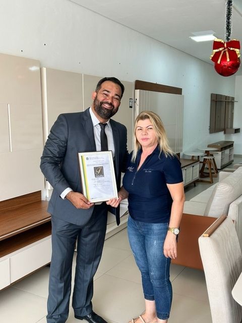 Entrega de certificado de registro de marca a cliente da Preserva