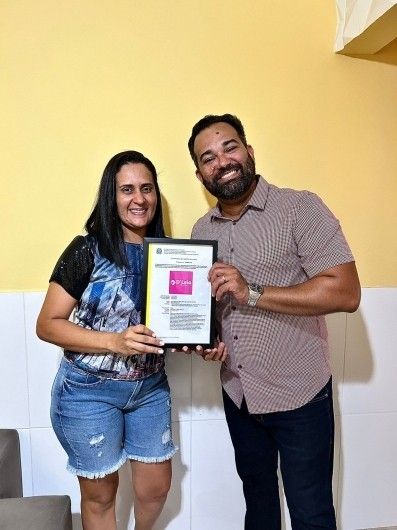 Entrega de certificado de registro de marca a cliente da Preserva